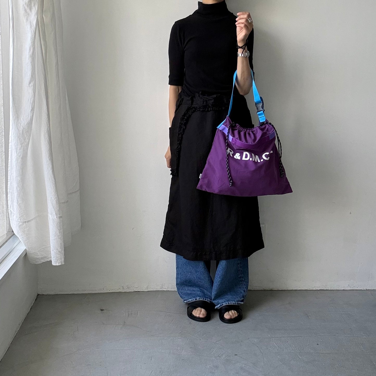 R&D.M.Co 　ショッピングバッグ　パープル