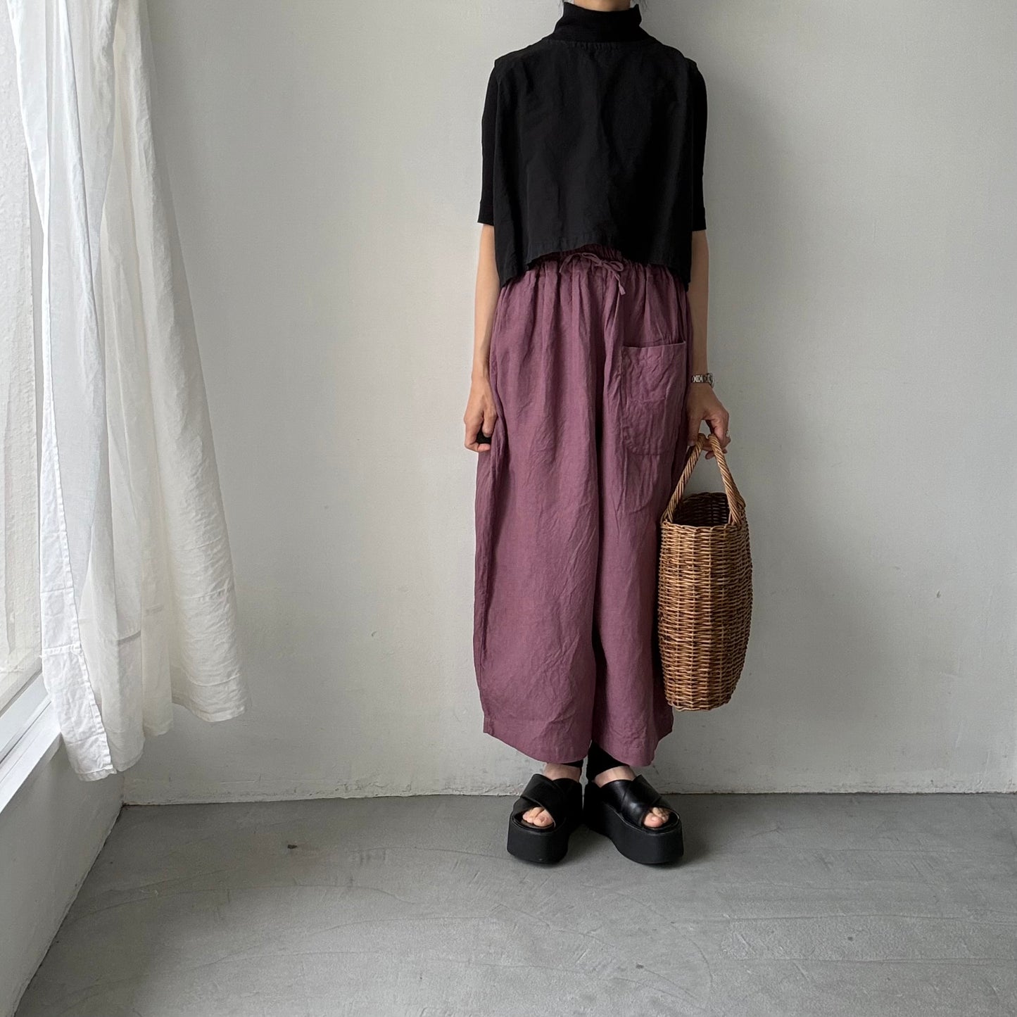 atelier d'antan  Wileyリネンパンツ