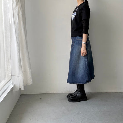 R&D.M.Co   BLUE WILLOWミルクティーTシャツ