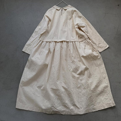 jujudhau コットンプリンプドレス