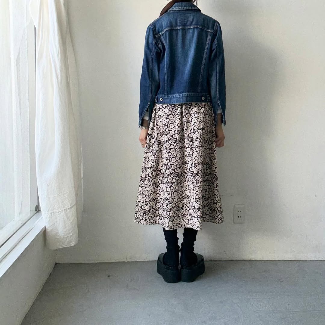 R&D.M.Co 　ワイルドベリーポケットスカート