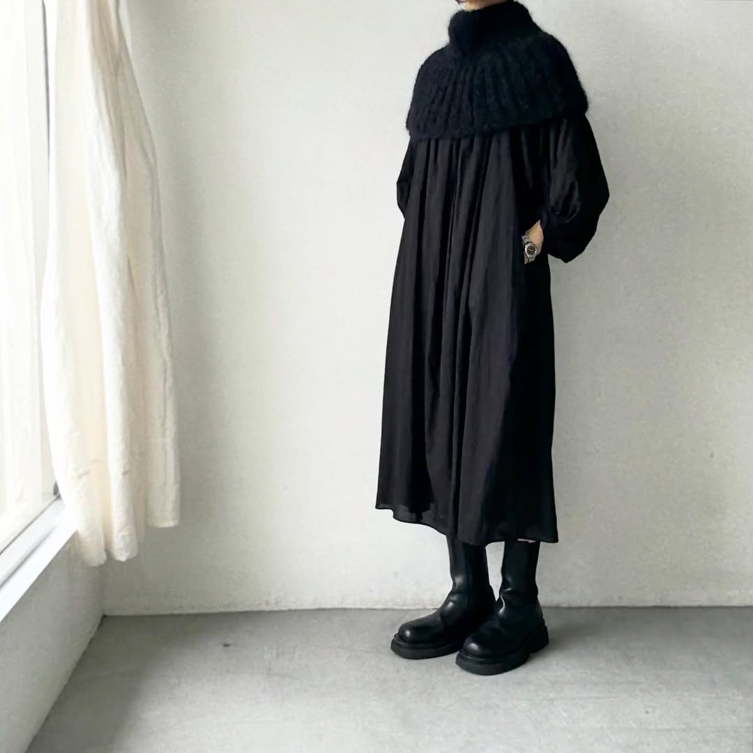 Karakoram  ライトモヘアショルダースカーフ