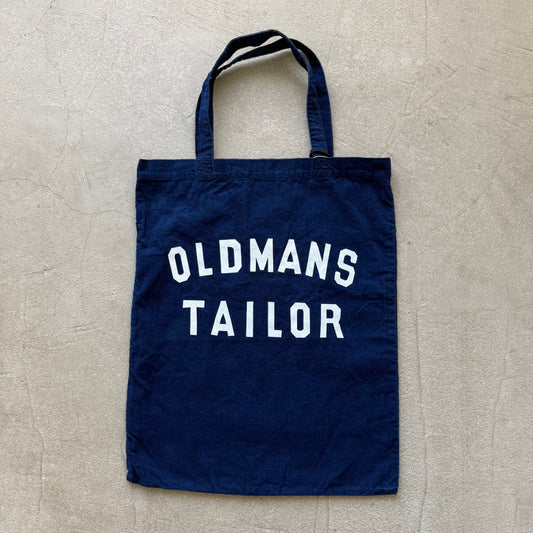 OLDMANS TAILOR  OMTプリントコーデュロイトートバッグ