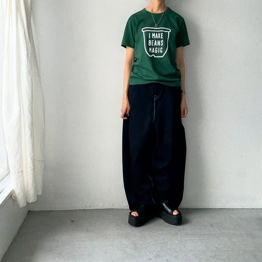 R&D.M.Co ビーンズマジック半袖Tシャツ