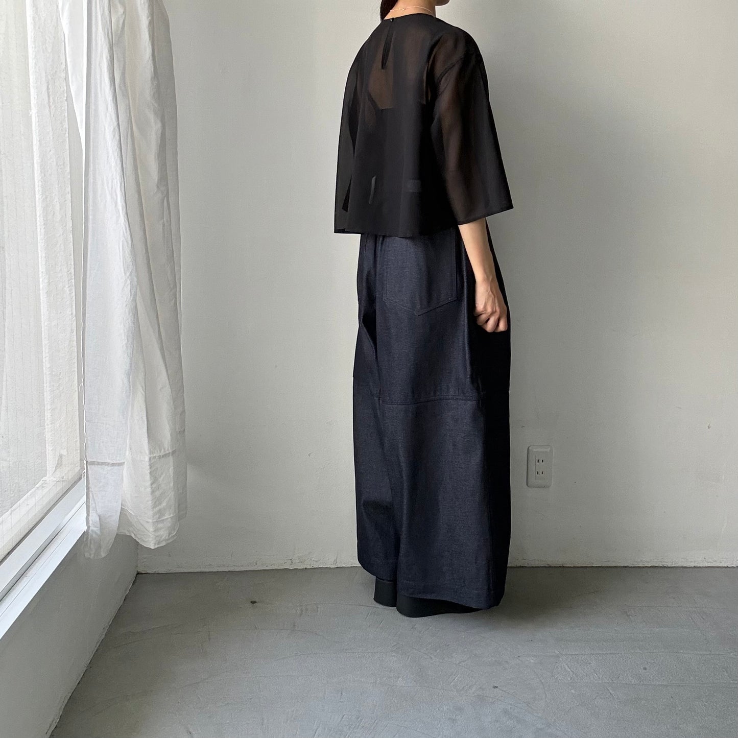 TENNE HANDCRAFTED MODERN デニムドカンパンツ