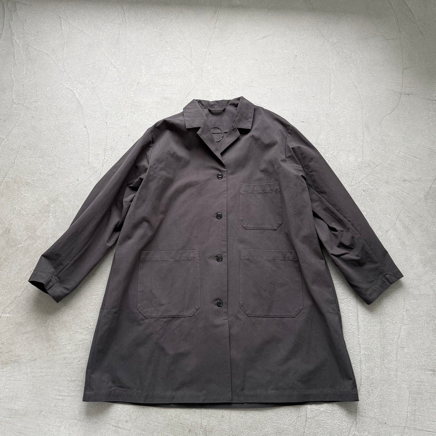 atelier d'antan Godardコットンコート　ダークグレー