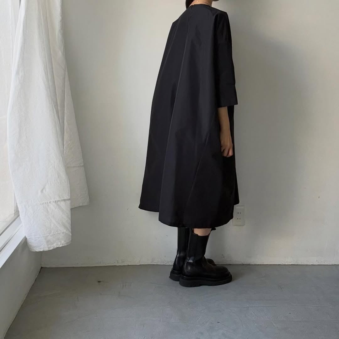 R&D.M.Co  タフタプルオーバードレス