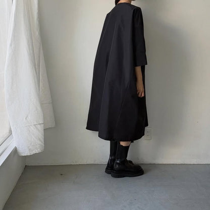 R&D.M.Co  タフタプルオーバードレス