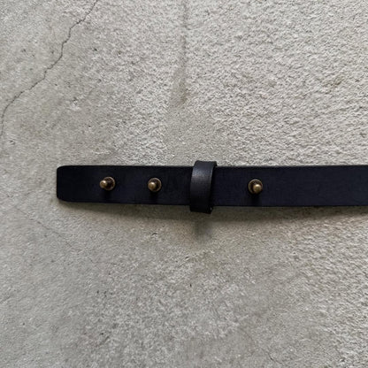 atelier naruse ギボシミドルベルト　ブラック