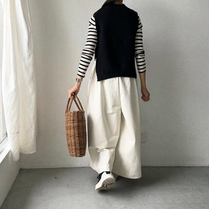 dui jujudhau  ワイドワイドパンツ　チノナチュラル