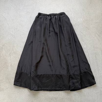 R&D.M.Co 　シルクサテンドッキングバルーンスカート