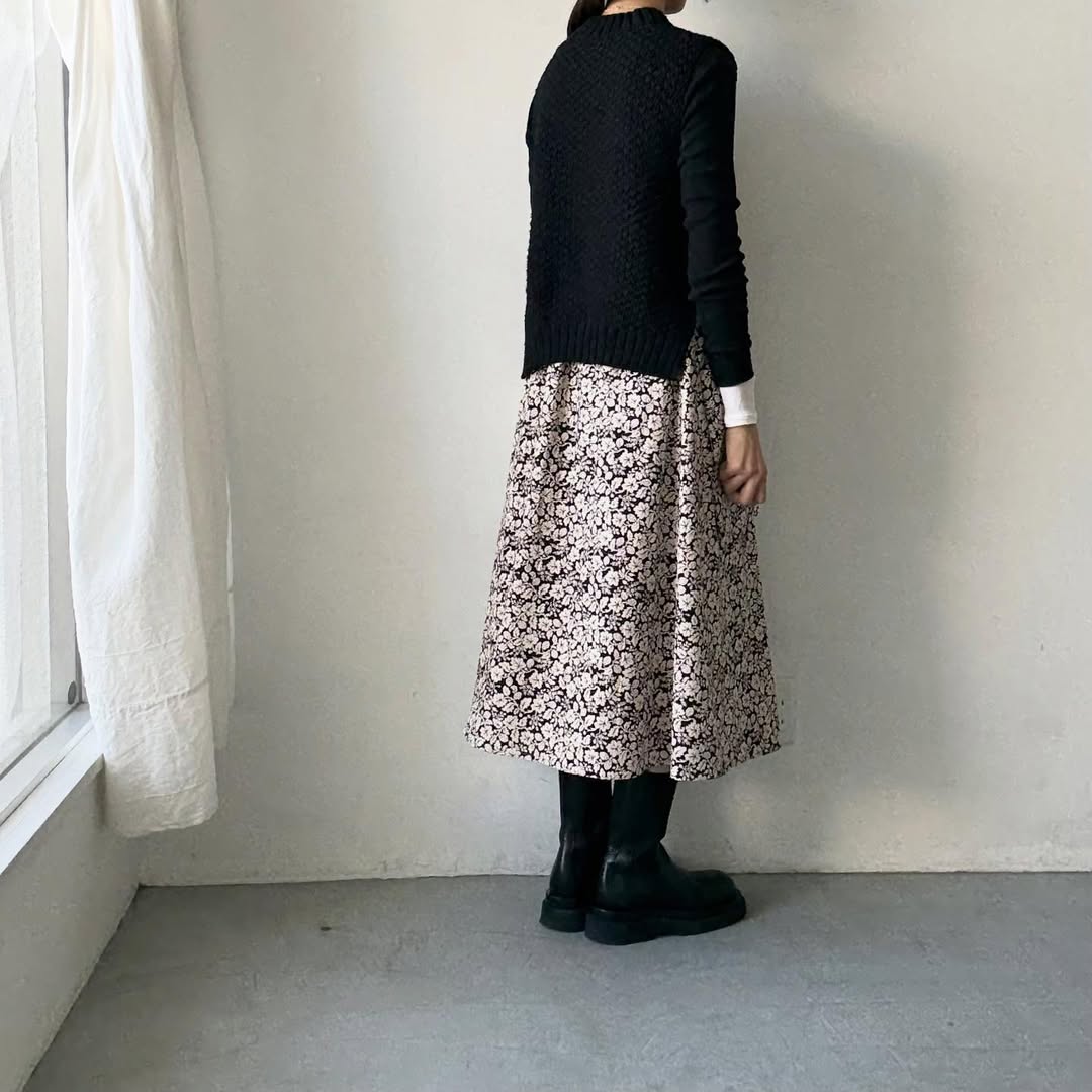 R&D.M.Co 　ワイルドベリーポケットスカート