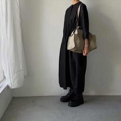 TENNE HANDCRAFTED MODERN ブリスベンモスコットンボストンバッグ