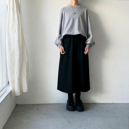 Linenya  バルーンスリーブカットソー