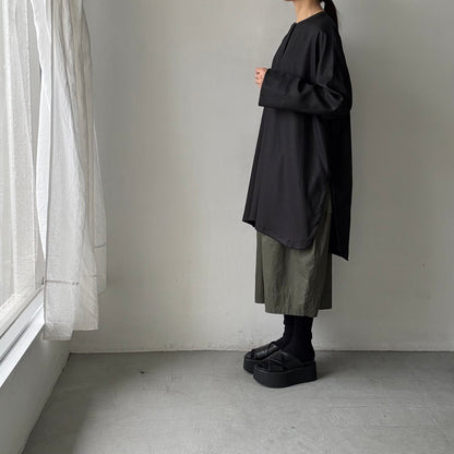 dui jujudhau バンドカラーシャツ