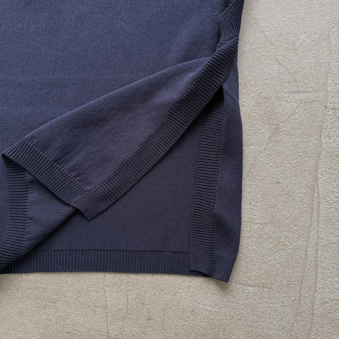 homspun  コットンコードベスト　ネイビー