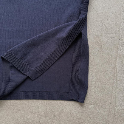 homspun  コットンコードベスト　ネイビー