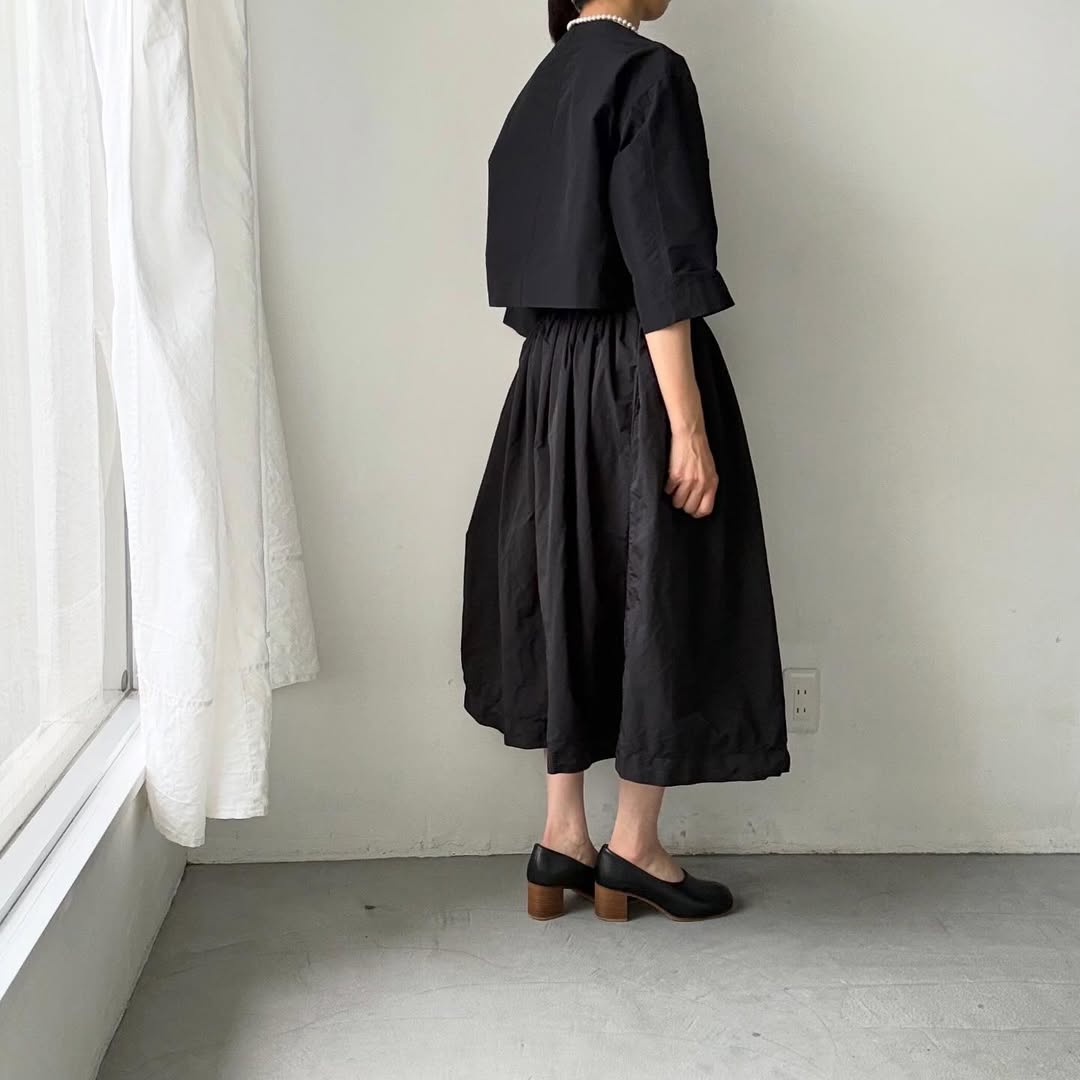 R&D.M.Co タフタワイドスリーブジャケット