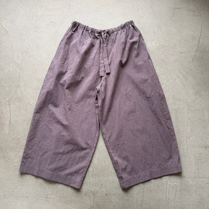 atelier d'antan Reymontコットンリネンバギーパンツ