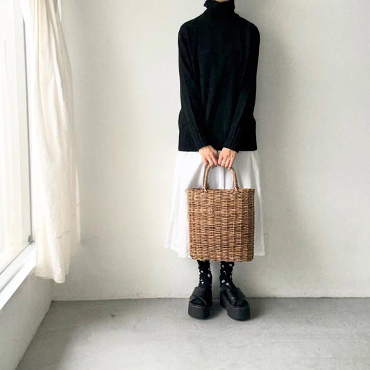 atelier d'antan Licari ウールカシミアタートルセーター