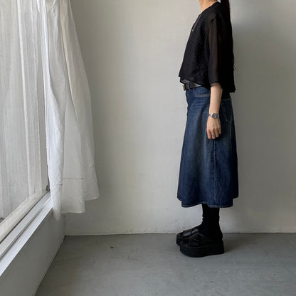 TENNE HANDCRAFTED MODERN オーガンジーショートプルオーバー