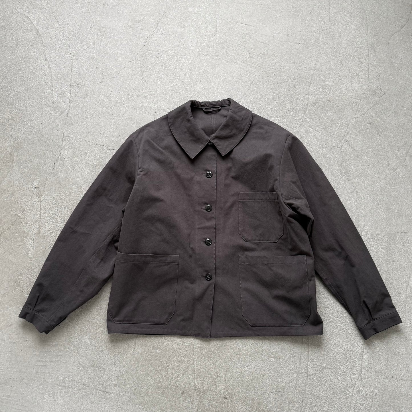 atelier d'antan Kantor コットンジャケット　ダークグレー