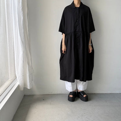jujudhau  ハーフスリーブドレス