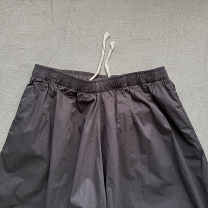 jujudhau  デッドストックコットンワイドパンツ　グレー