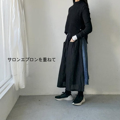 R&D.M.Co  デニムフリーフェイシングスカート