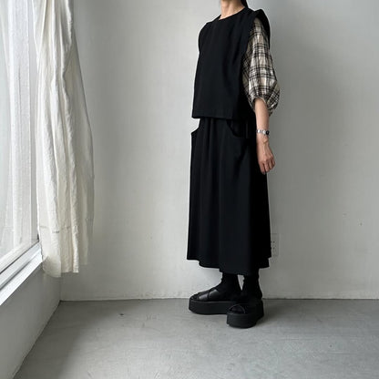 cion ウールタックショルダーベスト