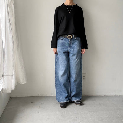 R&D.M.Co  ミドルスムースポケットプルオーバー