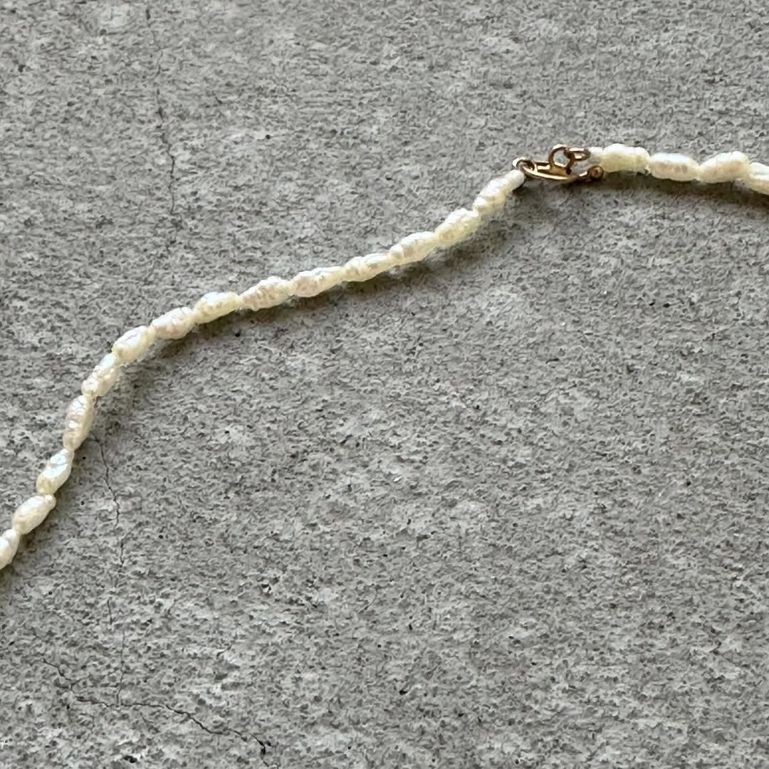 Toile Bijoux バロックパールロングネックレス