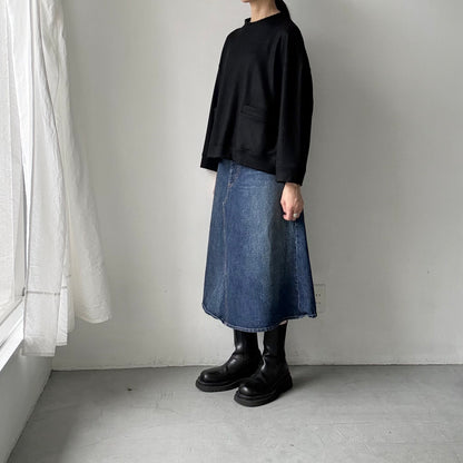R&D.M.Co  ミドルスムースポケットプルオーバー