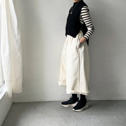 dui jujudhau  ワイドワイドパンツ　チノナチュラル