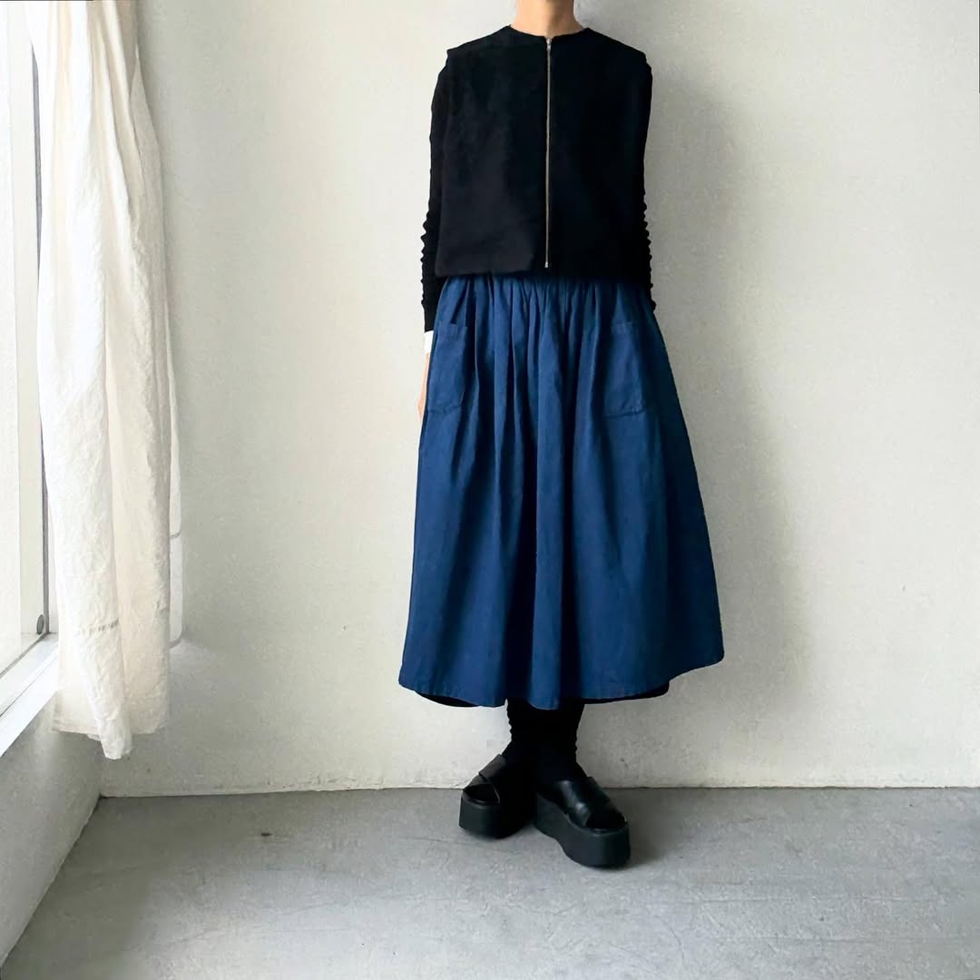 R&D.M.Co  コットンウールシャーリングベスト