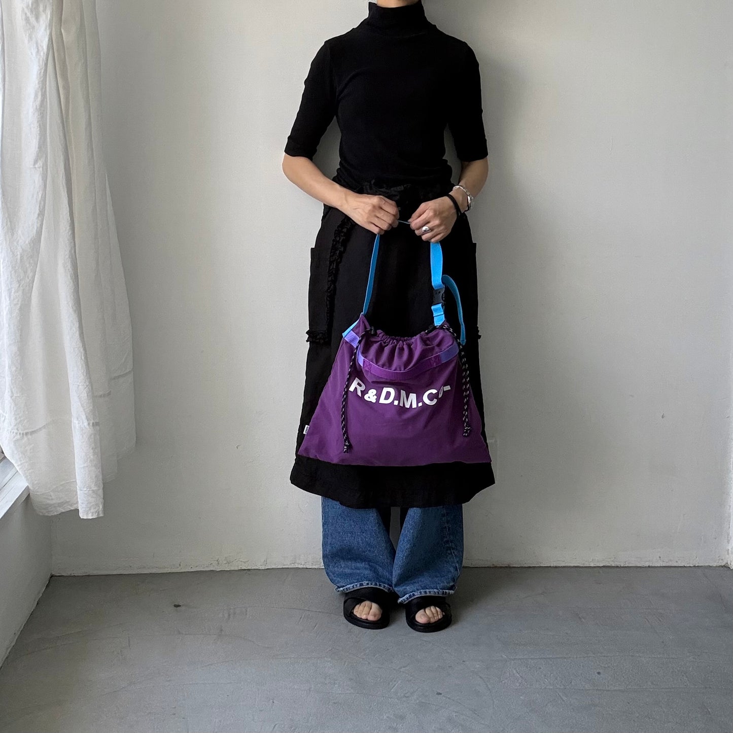 R&D.M.Co 　ショッピングバッグ　パープル