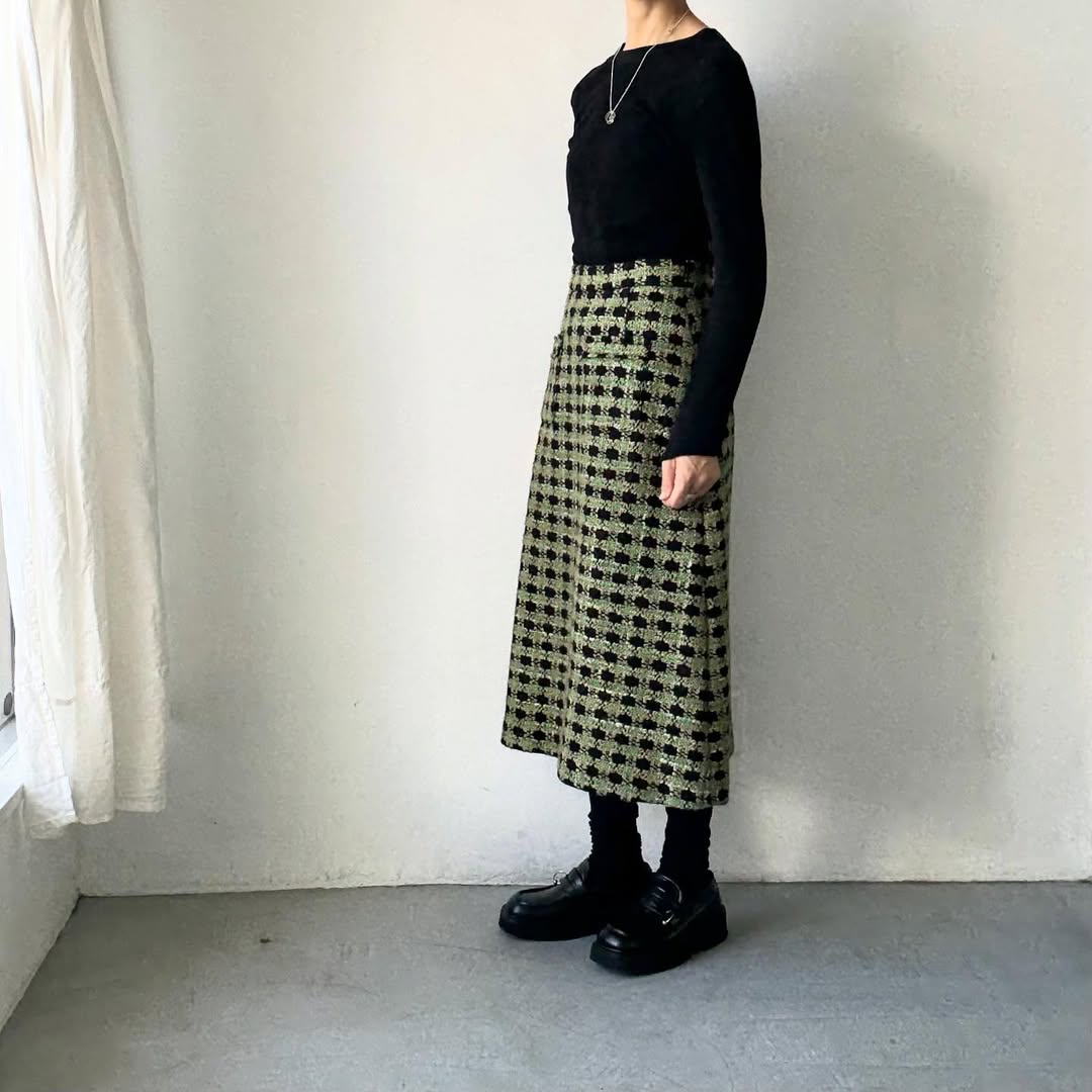 kijinokanosei  hisui  Aラインスカート