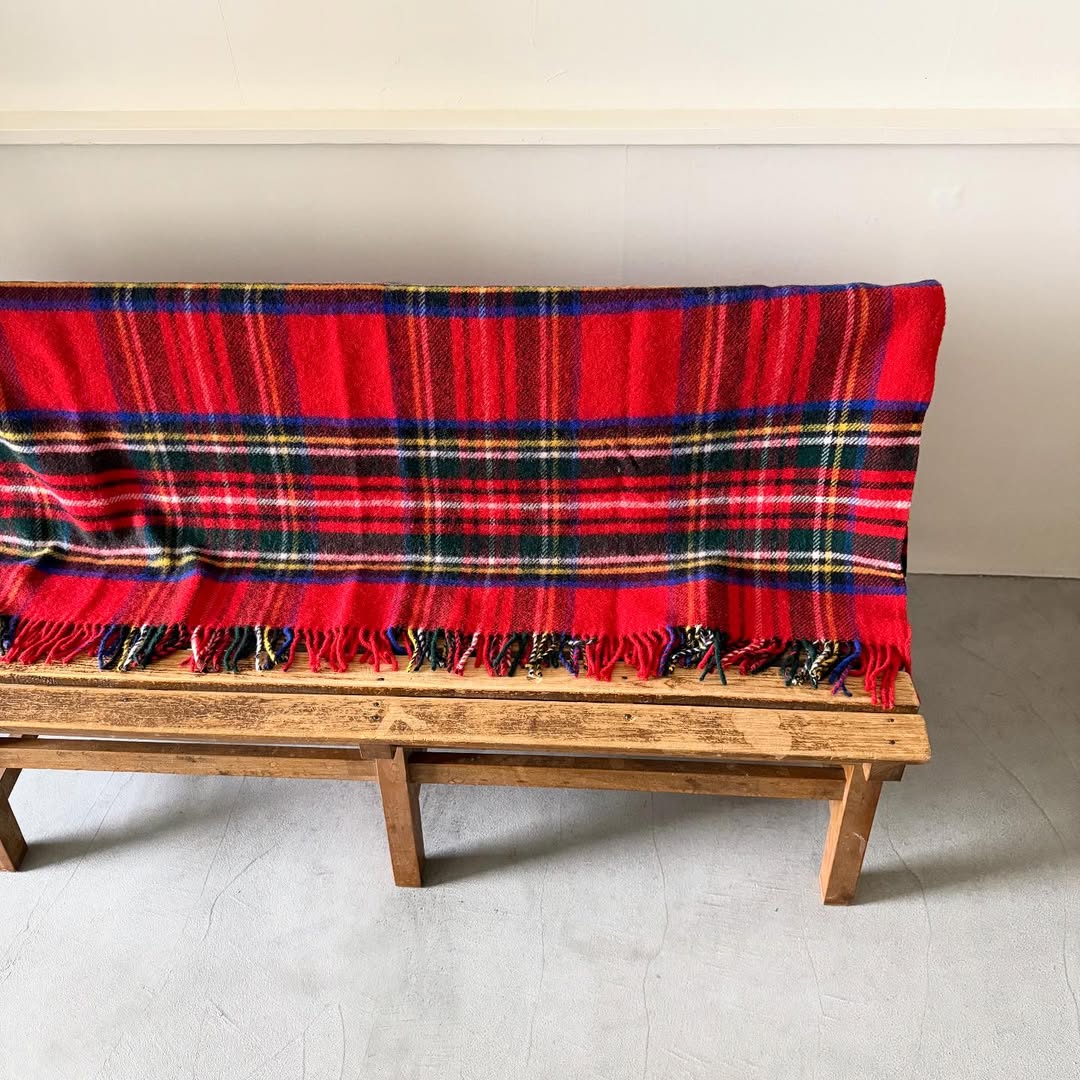 TWEED MILL ウールブランケット Royall stewart
