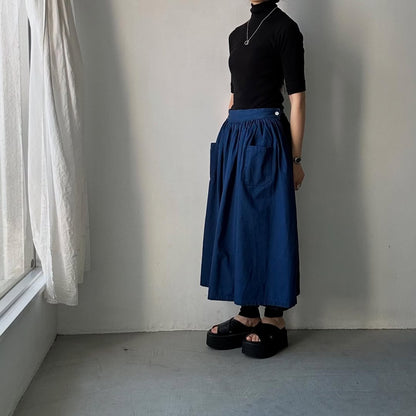 R&D.M.Co  ライトオンスデニムサロンエプロン