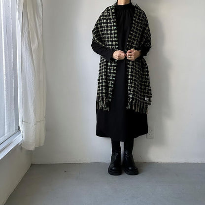 kijinokanosei  hisuiフリンジマフラー