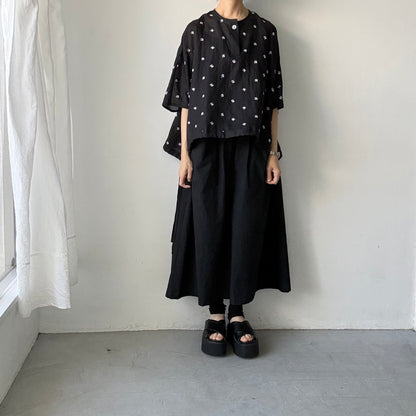 kijinokanosei  音粒ヘンリーTシャツプルオーバー