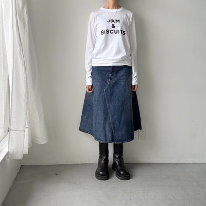 R&D.M.Co  JAM  &  BISCUIT長袖Tシャツ