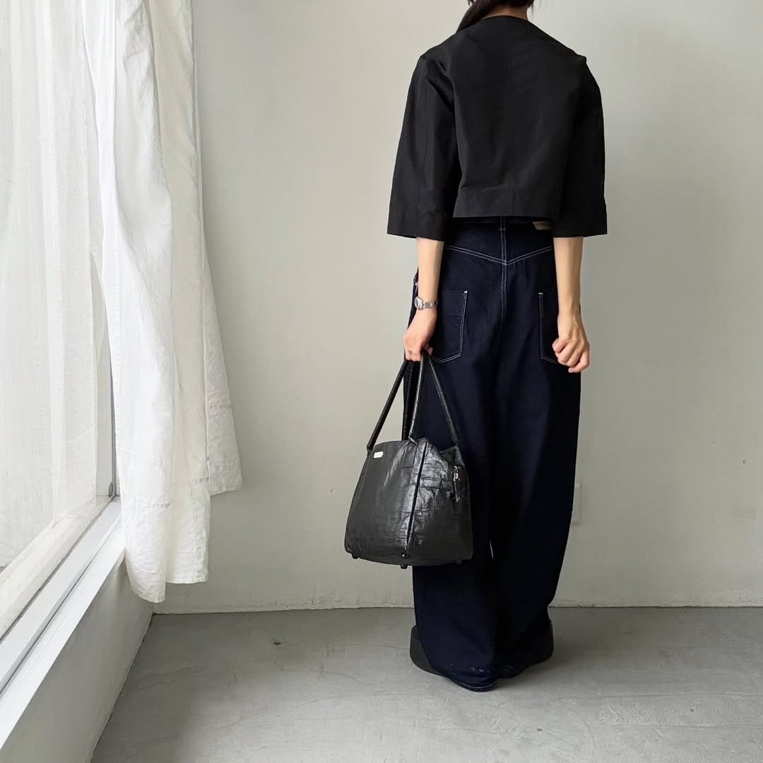 R&D.M.Co タフタワイドスリーブジャケット