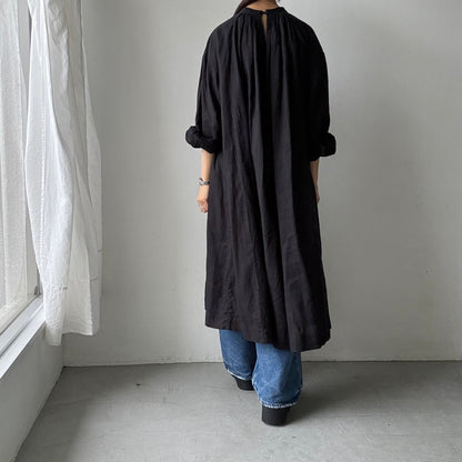 atelier d'antan  Antoineギャザードレス　ブラック