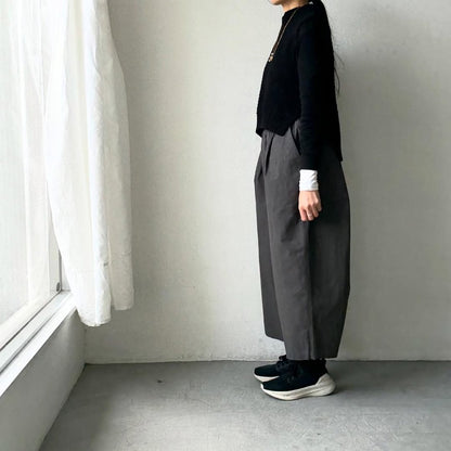 Linenya  タックワイドパンツ