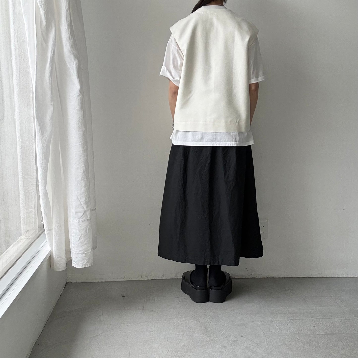 TENNE HANDCRAFTED MODERN  シルクキュプラツイードベスト