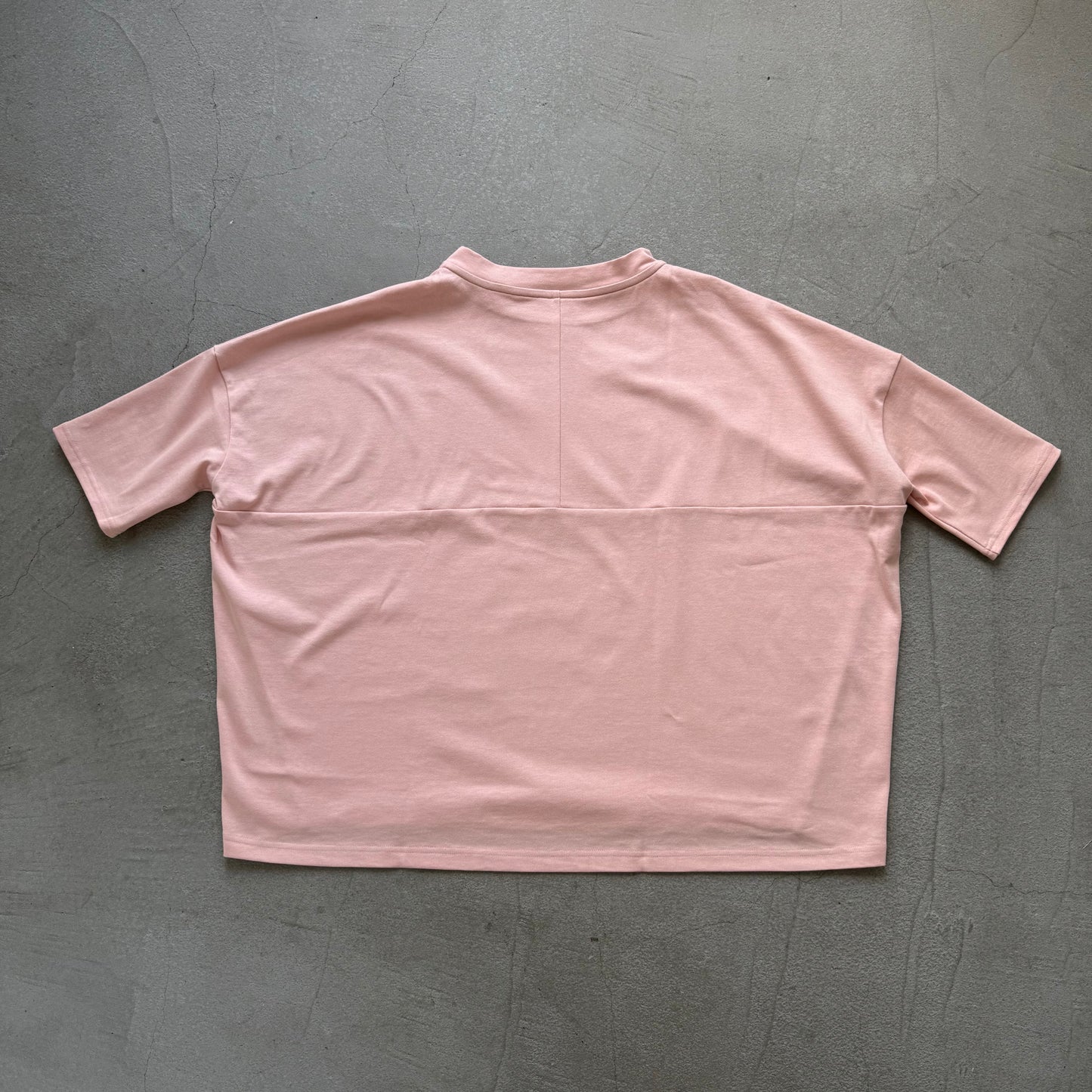 🟡水曜日入荷分予約受付中🟡 
Linenya  テラヴェ7分袖Tシャツ　ペールピンク