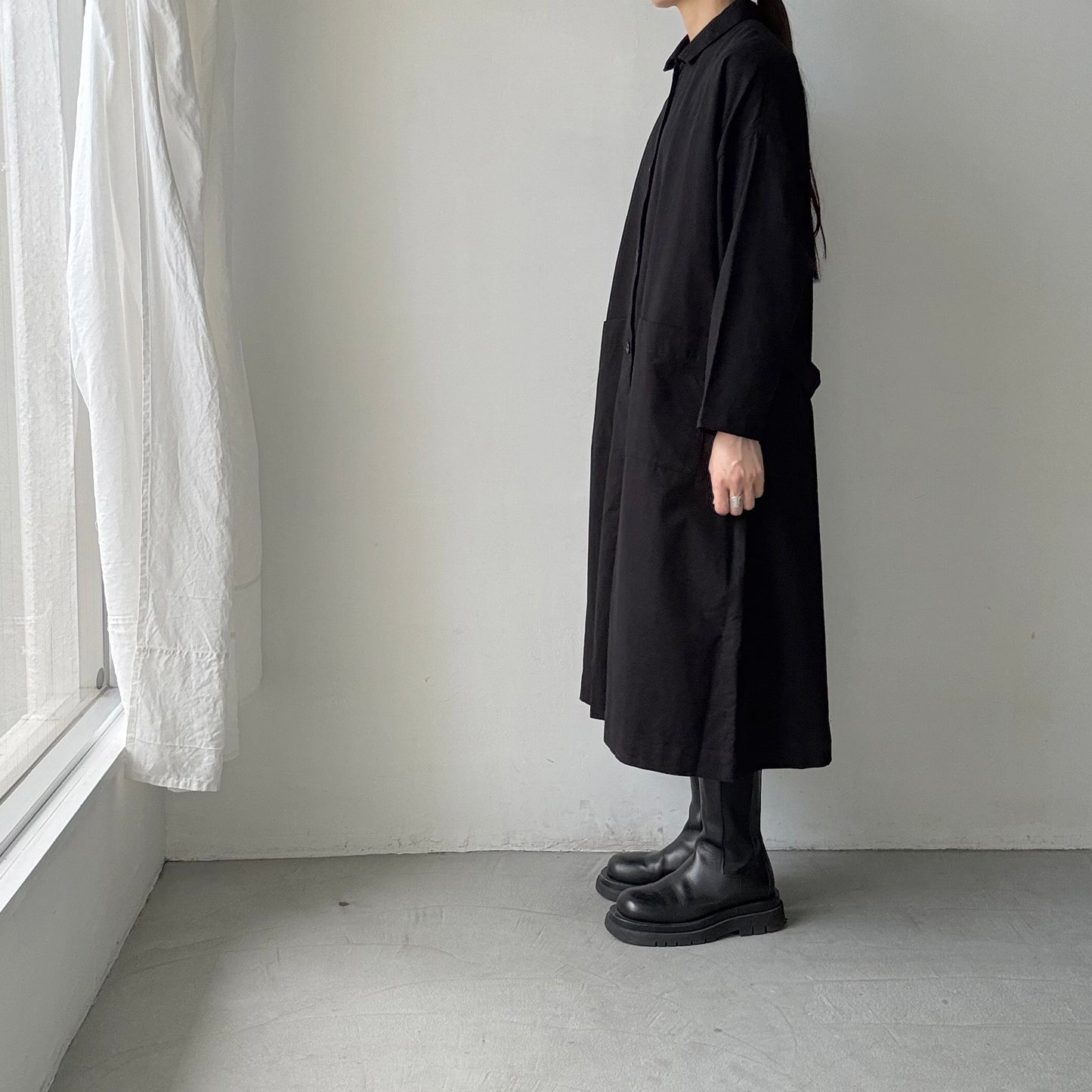 jujudhau デッドストックコットンワークコート