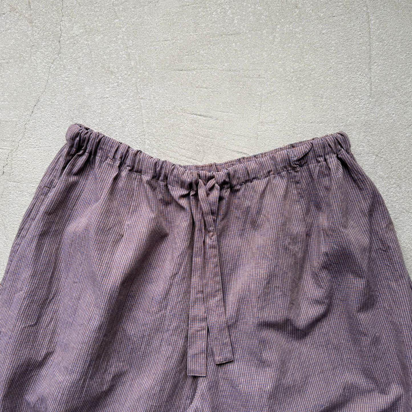 atelier d'antan Reymontコットンリネンバギーパンツ