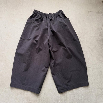 atelier d'antan Perriereコットンワイドパンツ　  ダークグレー